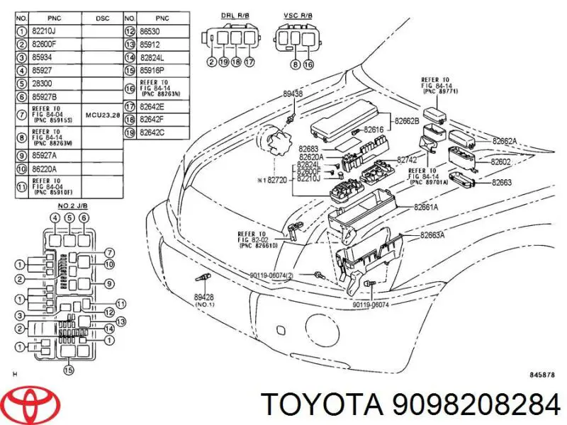 9098208284 Toyota 