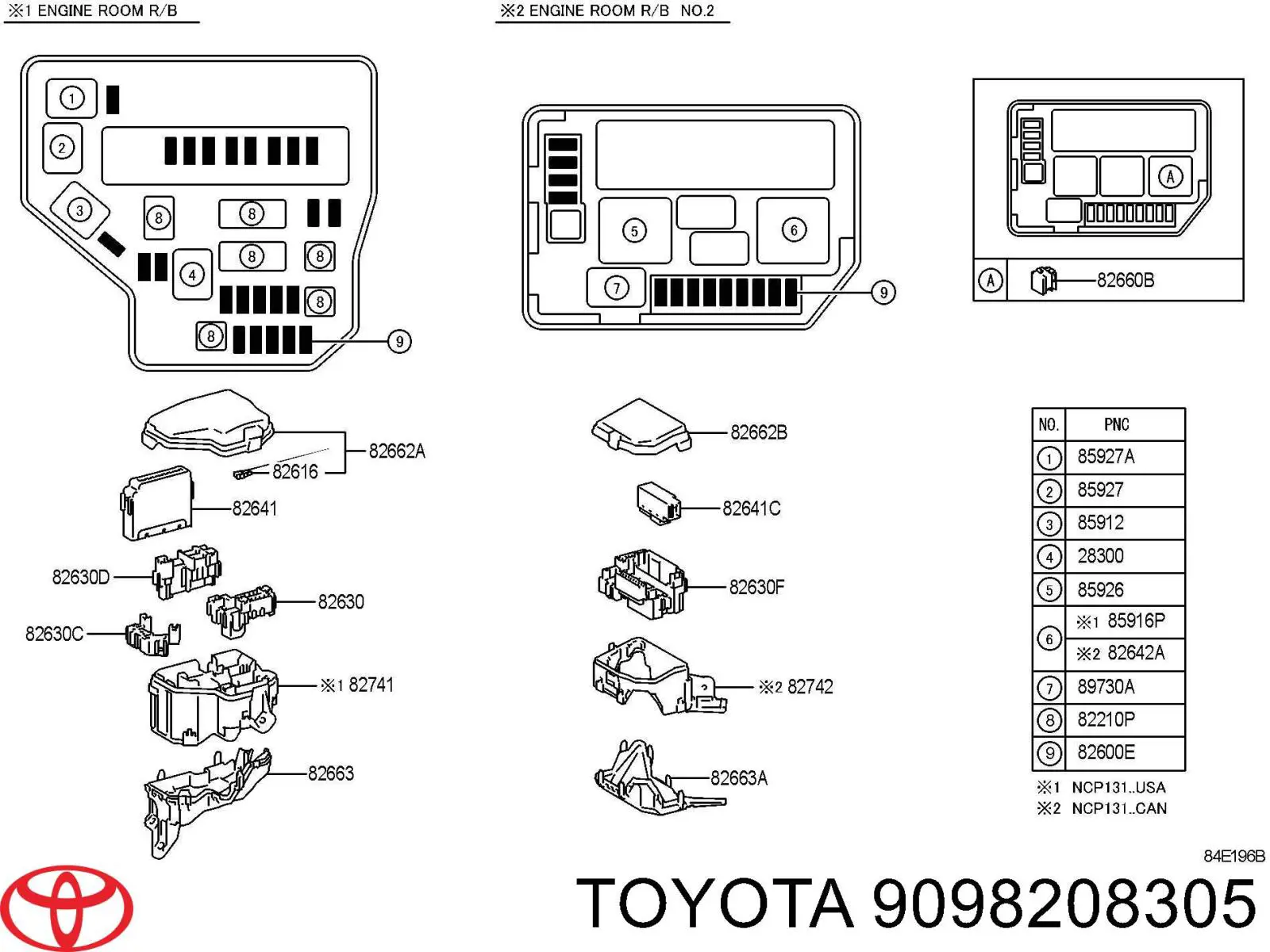 9098208305 Toyota