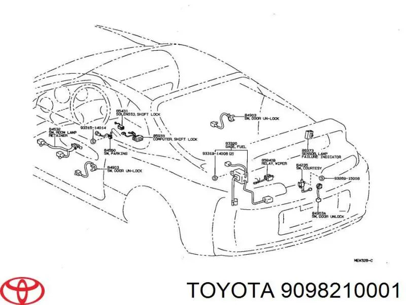  Toyota 9098210001 precio, desde 4,10 EUR