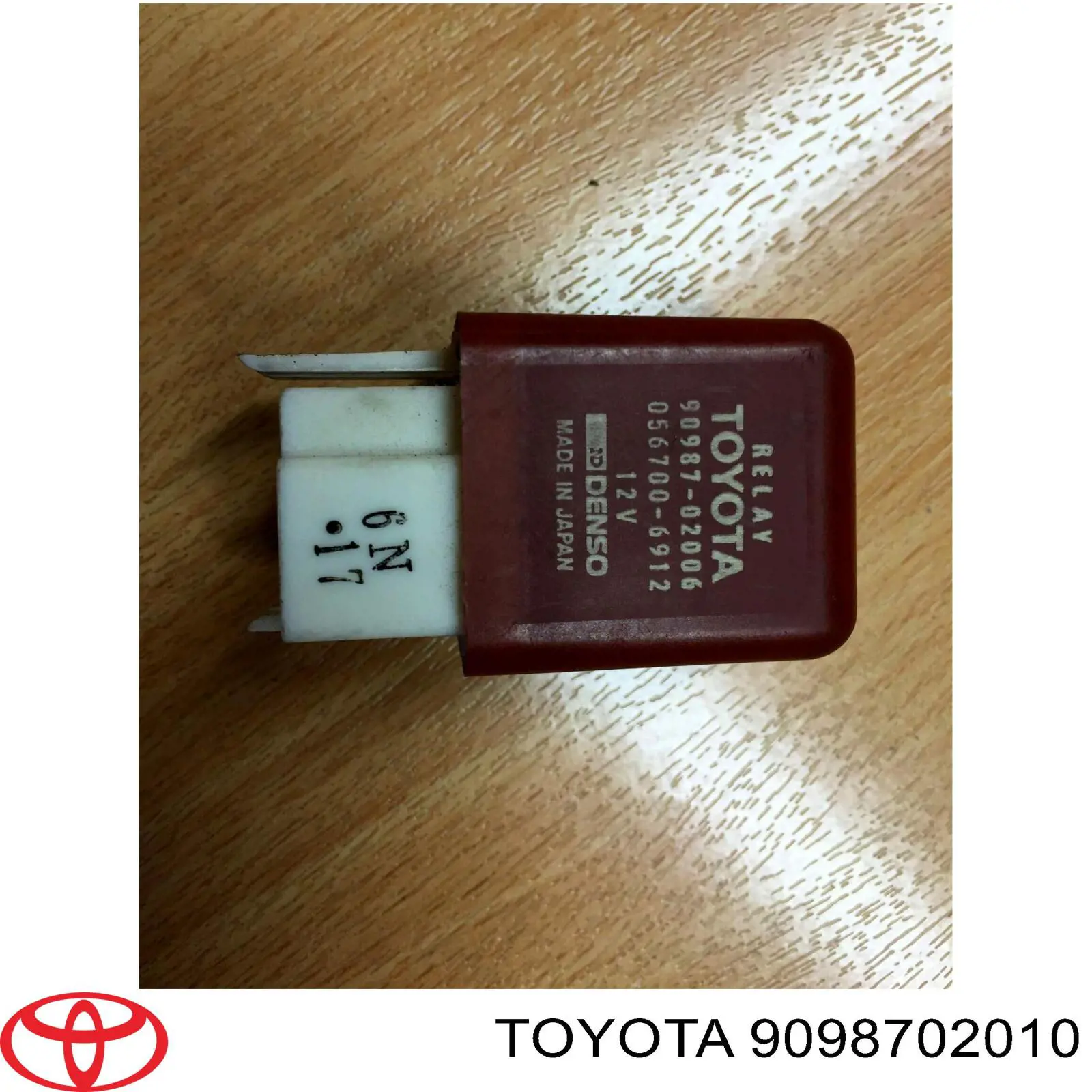 9098702010 Toyota relé, ventilador de habitáculo