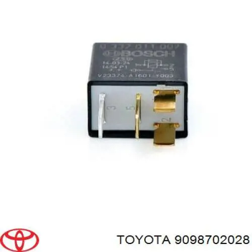 Relé, faro antiniebla TOYOTA 9098702028