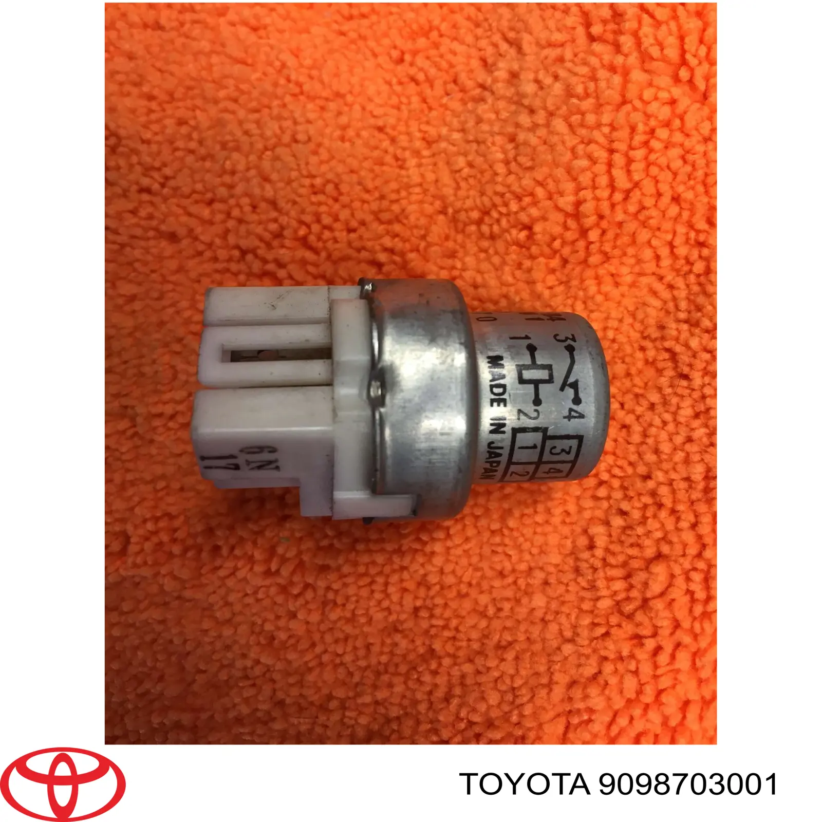 Rele ventilador habitaculo Toyota 9098703001 precio, desde 65,22 EUR
