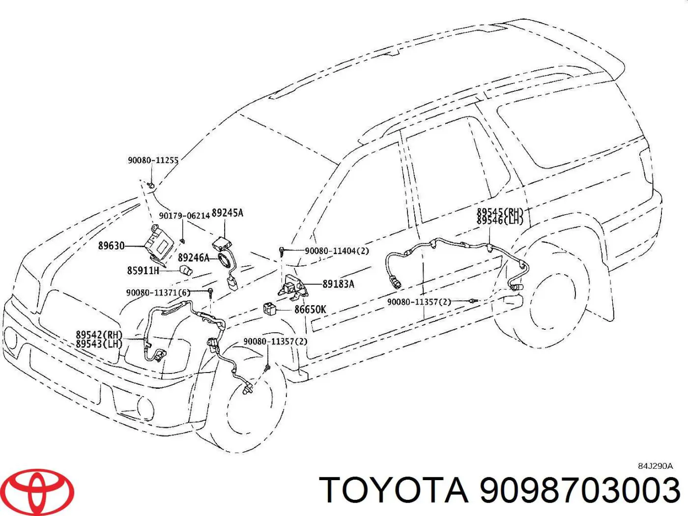 Comprar 9008498011 Toyota Rele del ventilador de habitaculo