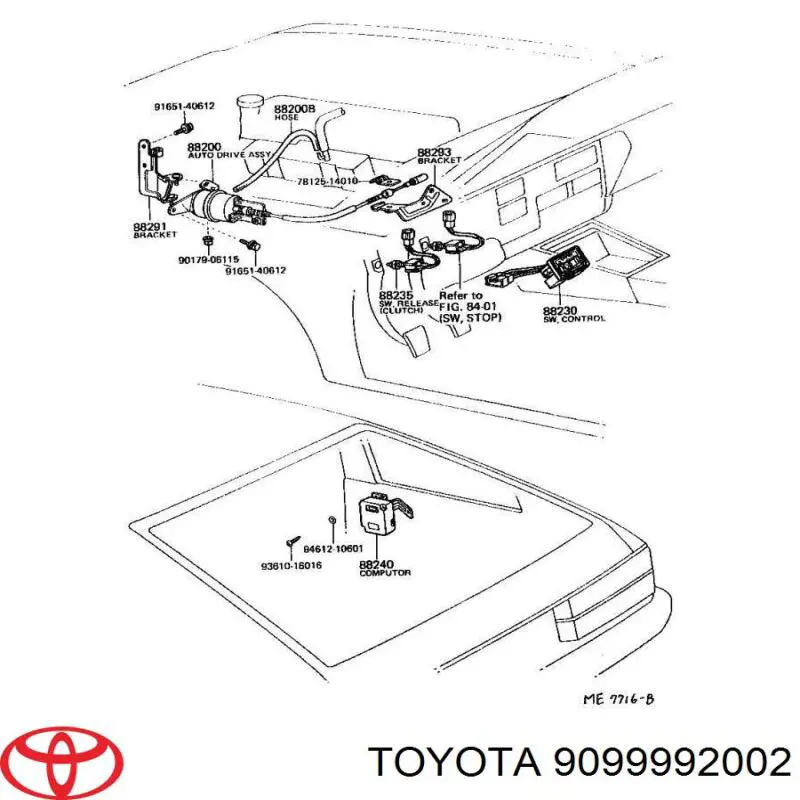 Tubuladura, bomba de vacío para Toyota Carina (T17)
