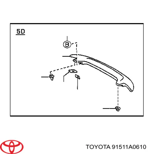 91511A0610 Toyota