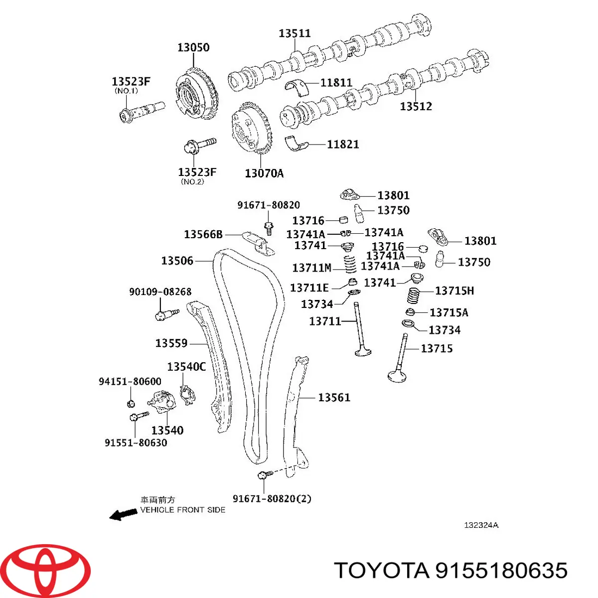 9155180635 Toyota 