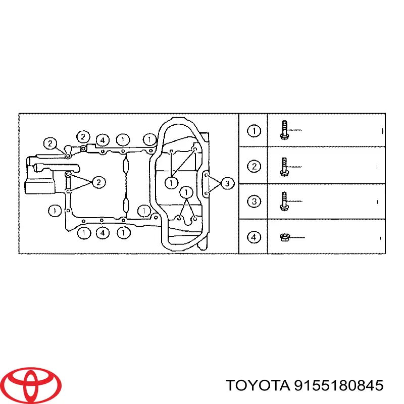  Toyota 9155180845 precio, desde 1,71 EUR