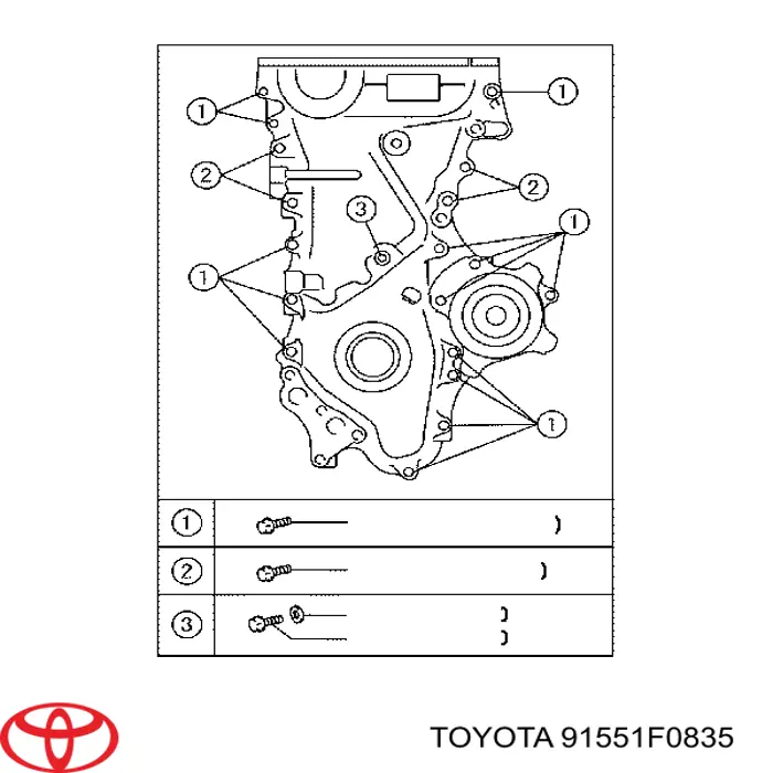 91551F0835 Toyota 