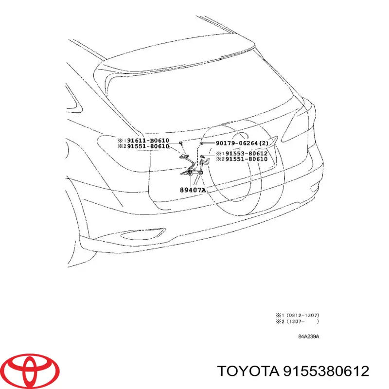 9155380612 Toyota