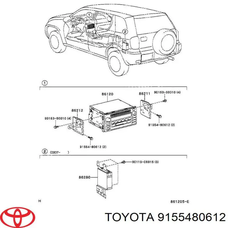 9155480612 Toyota