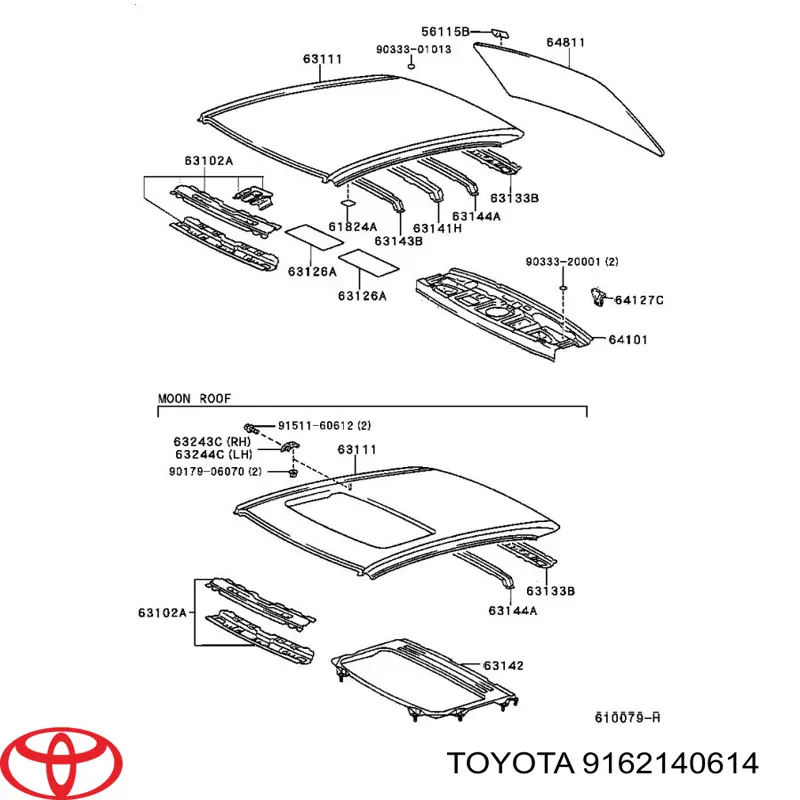  Toyota 9162140614 precio, desde  