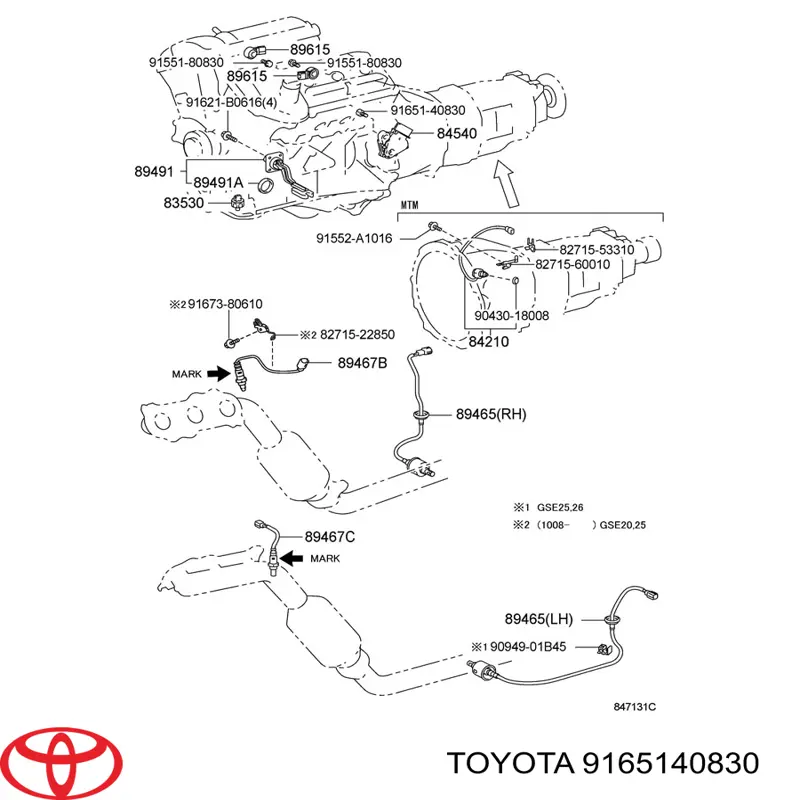 9165140830 Toyota