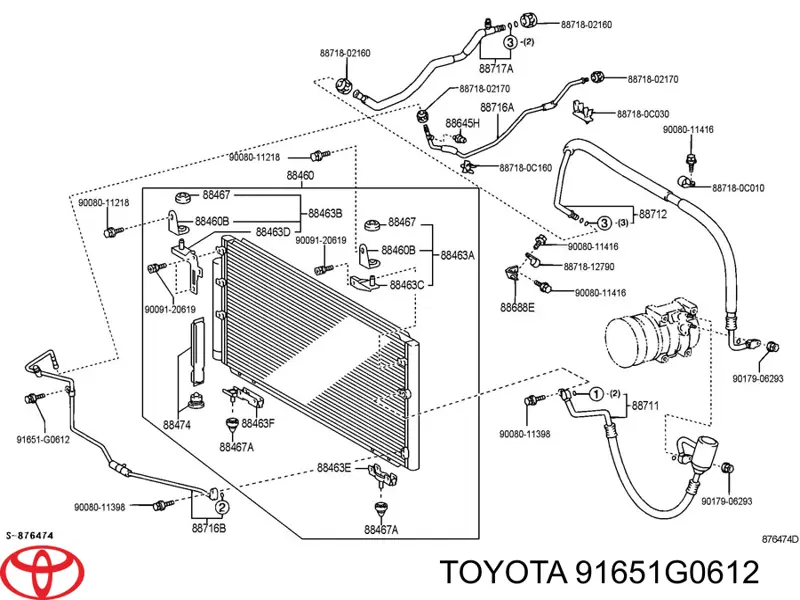 91651G0612 Toyota