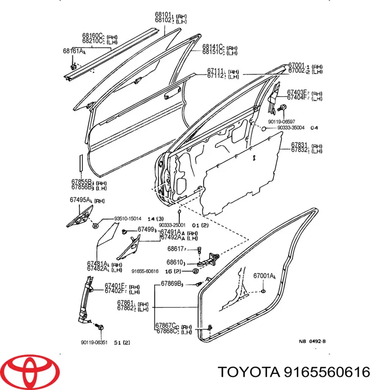 9165560616 Toyota