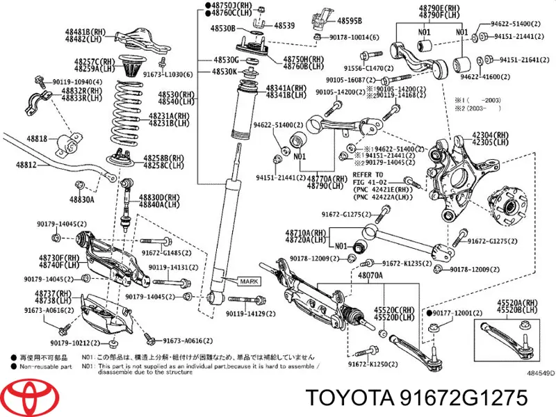  Toyota 91672G1275 precio, desde 4,53 EUR