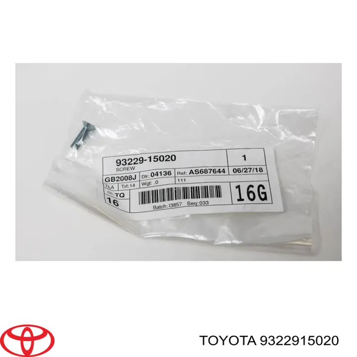 Comprar 9322915020 Toyota 