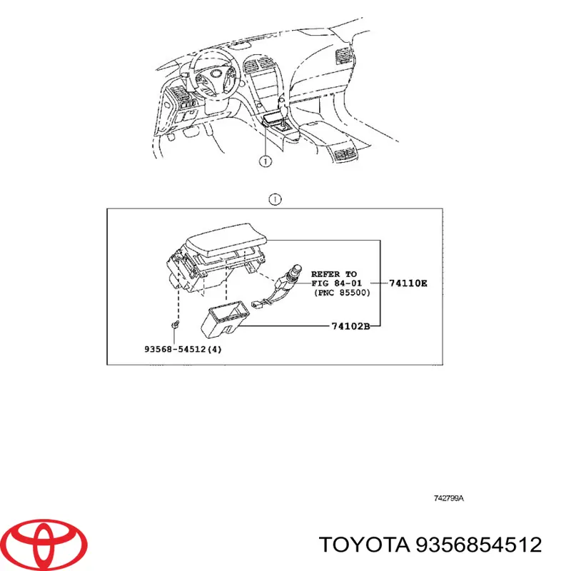 9356854512 Toyota