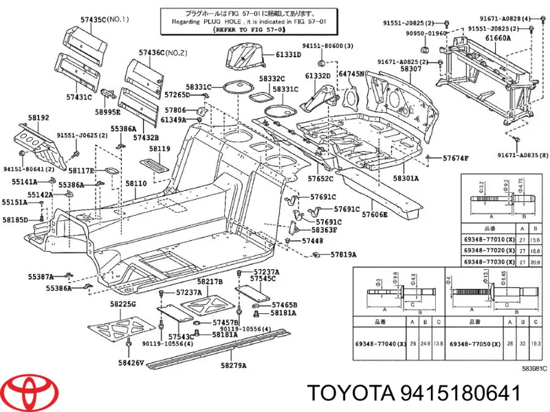  Toyota 9415180641 precio, desde  