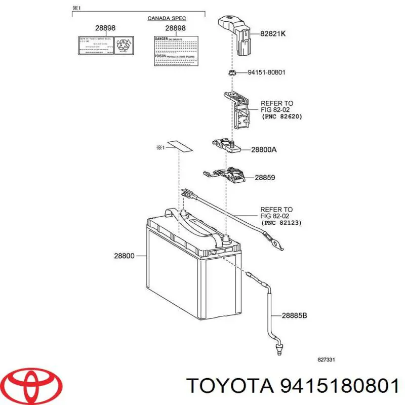  Toyota 9415180801 precio, desde 1,36 EUR