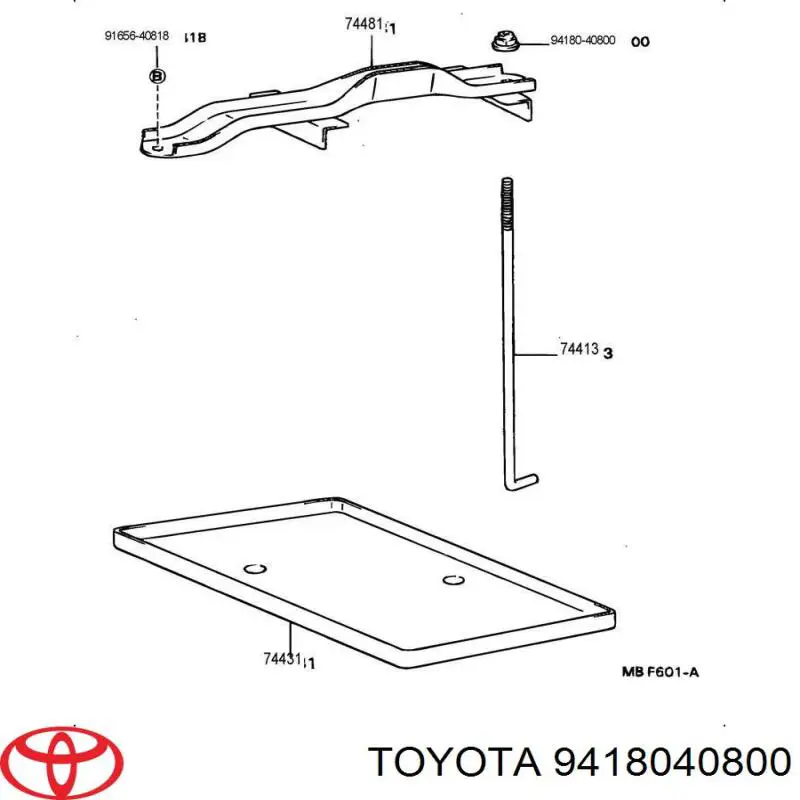 Tornillo (tuerca) de sujeción Honda 90117SB2000 precio, desde 2,36 EUR