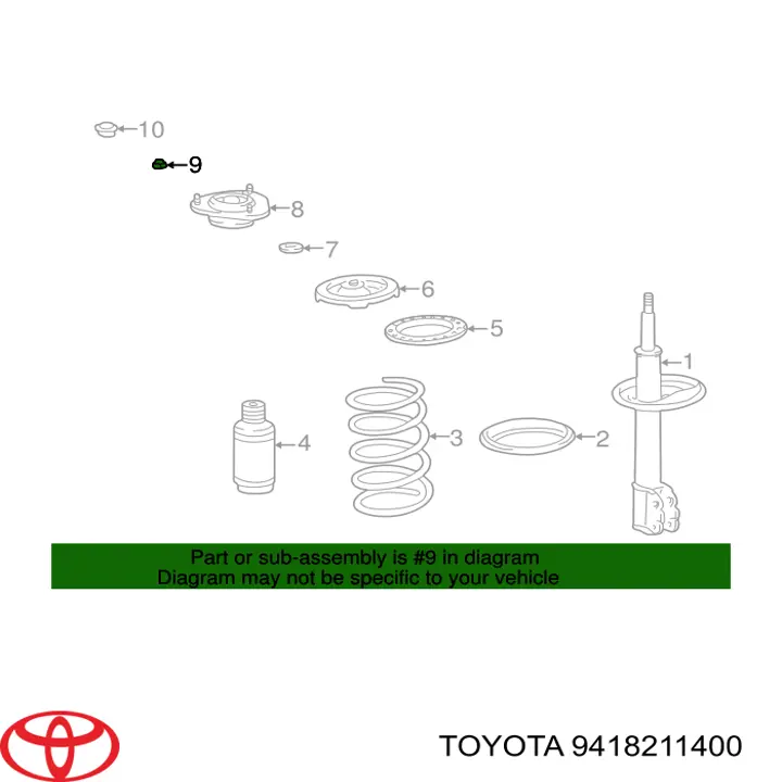 Toyota 9418211400 precio, desde 8,65 EUR
