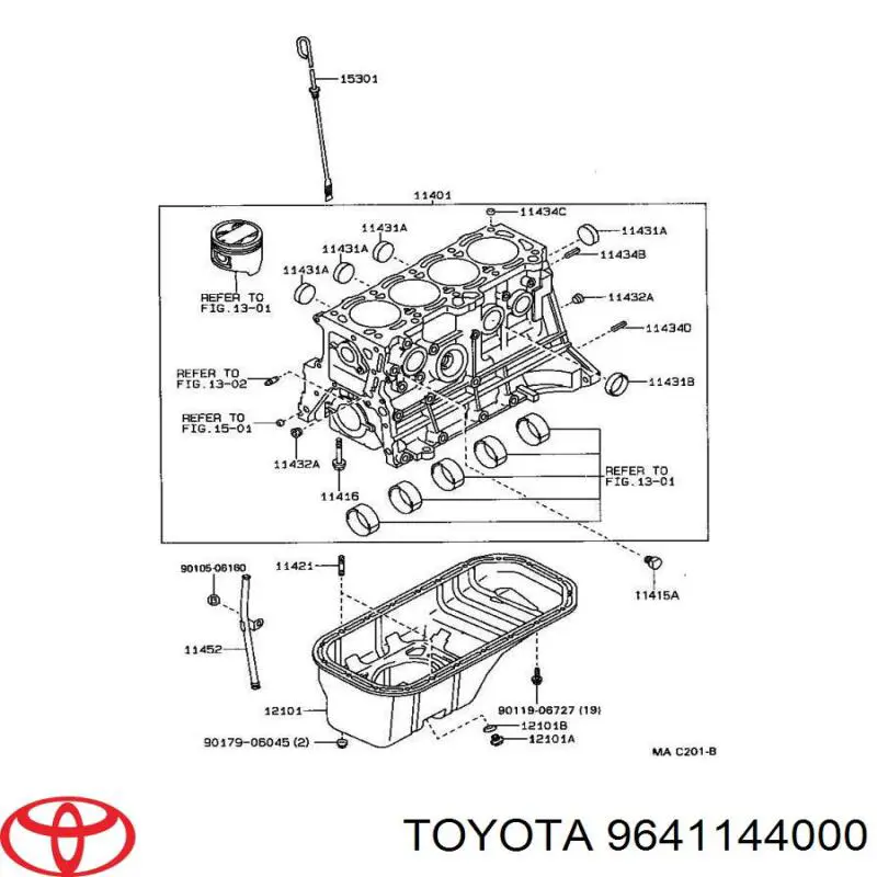 Tapa de cilindro Toyota 9641144000 precio, desde 5,20 EUR