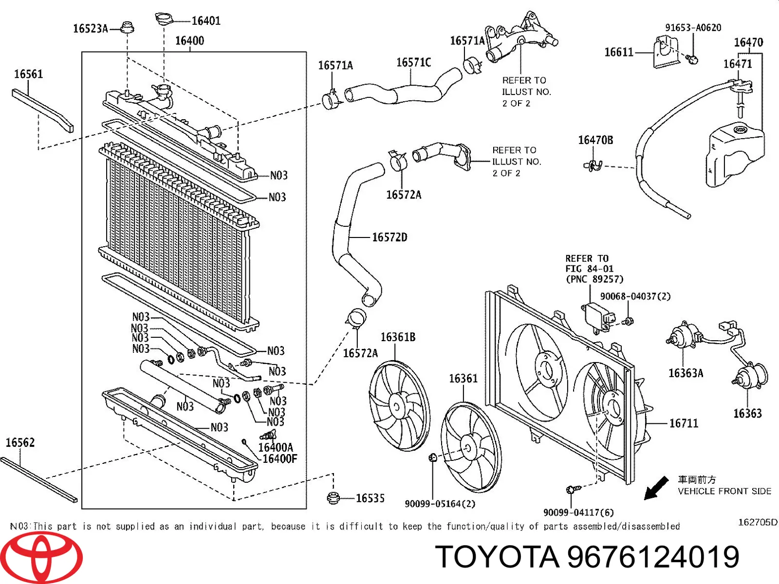 Junta de bomba de agua Toyota 9676124019 precio, desde 3,32 EUR