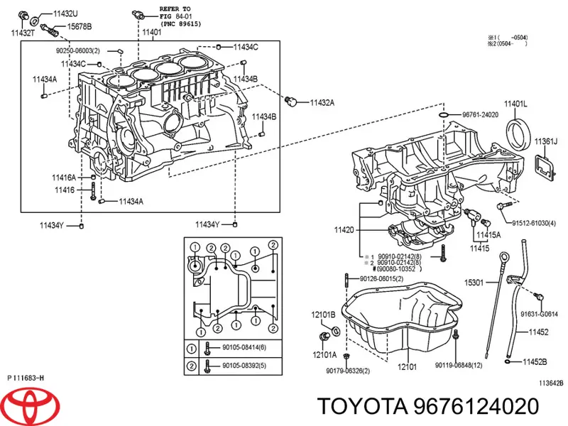Junta, depósito de aceite para Toyota Camry (V40)