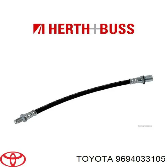 9694033105 Toyota latiguillo de freno delantero