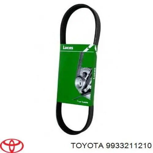 9933211210 Toyota correa trapezoidal