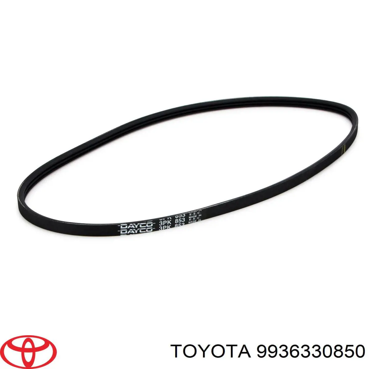 Correa accesorios Toyota 9936330850