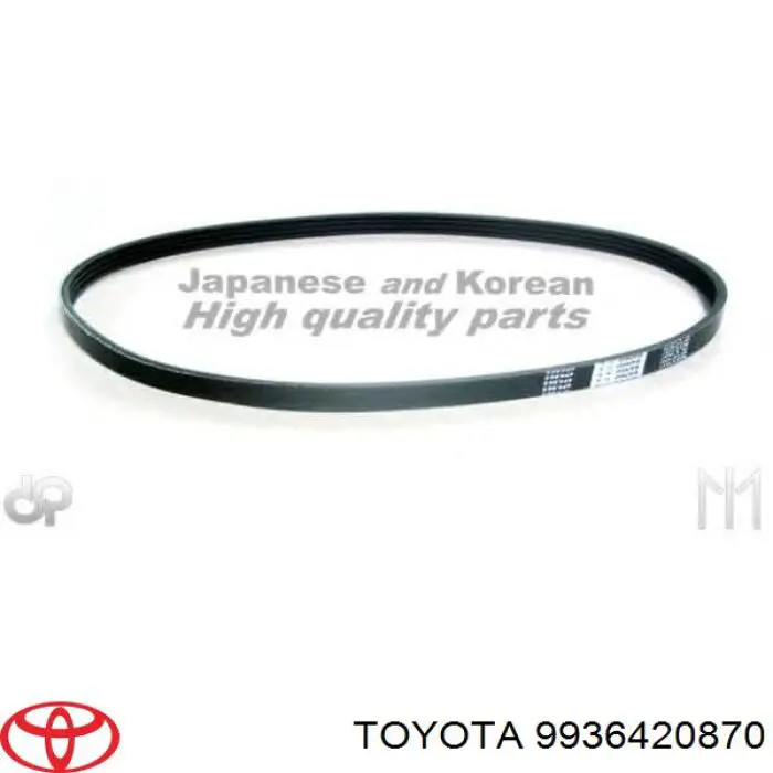Correa de alternador 9936420870 Toyota