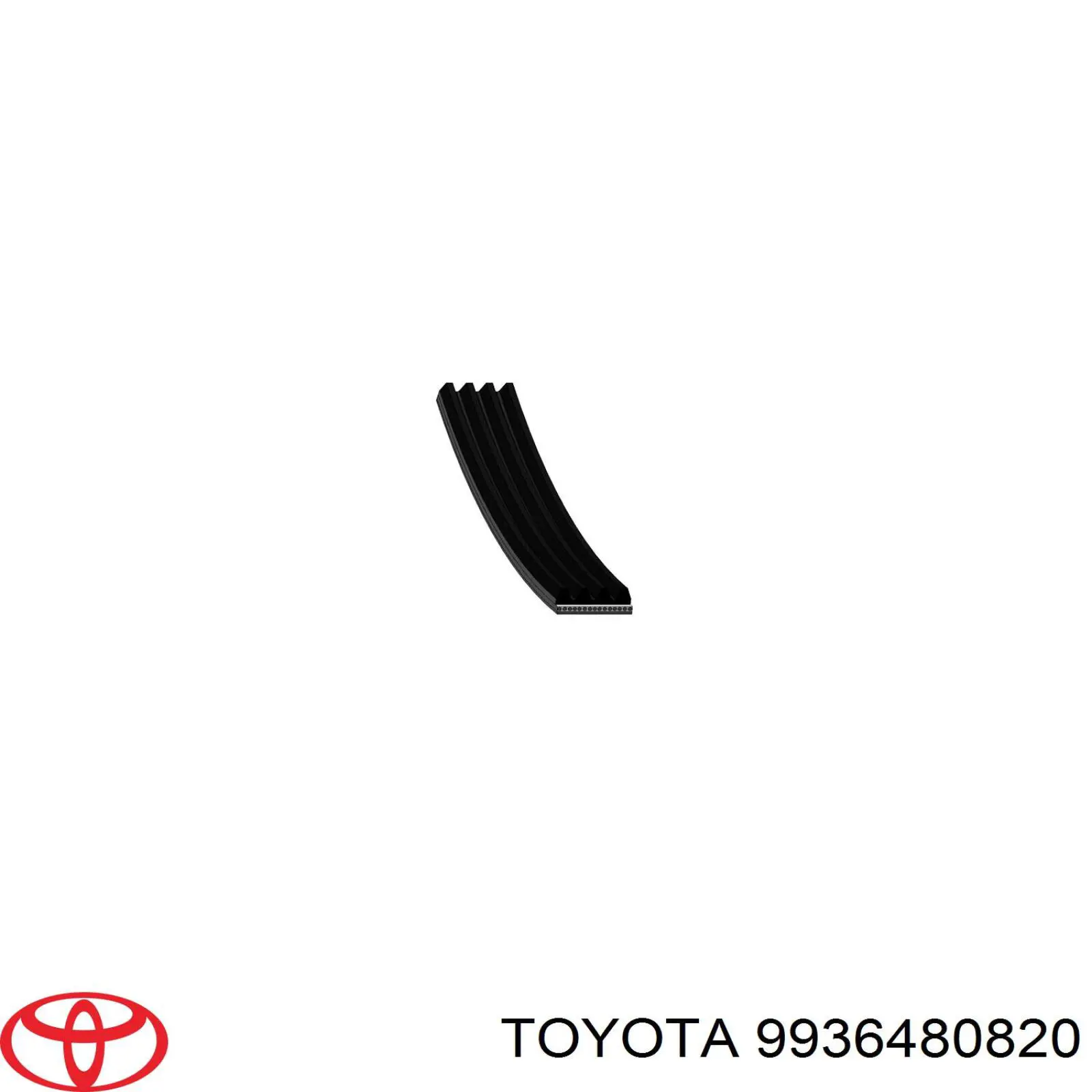 9936480820 Toyota correa trapezoidal