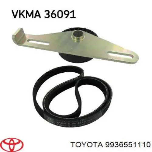 Correa trapezoidal Toyota Carina 2 T15