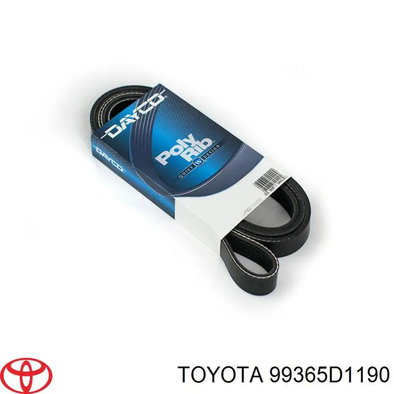 Correa de transmisión trapezoidal Toyota 99365D1190 precio, desde 9,50 EUR