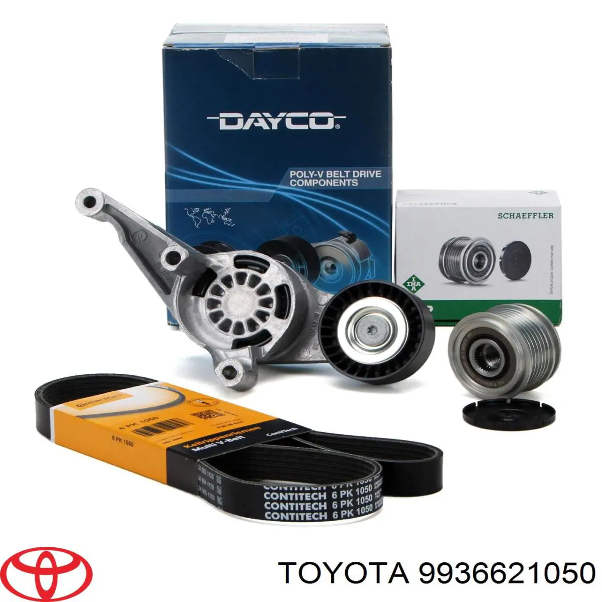 Correa de alternador 9936621050 Toyota