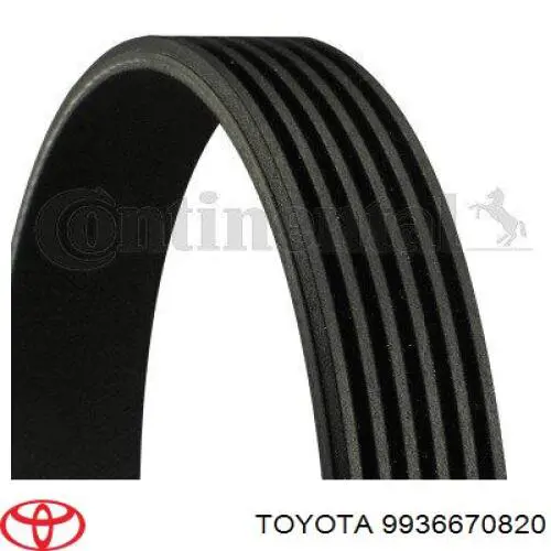Comprar 9936670820 Toyota Correa trapezoidal