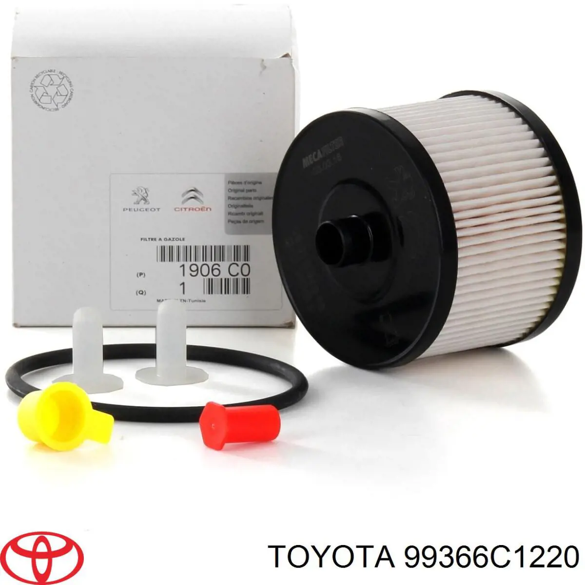 Correa de alternador 99366C1220 Toyota