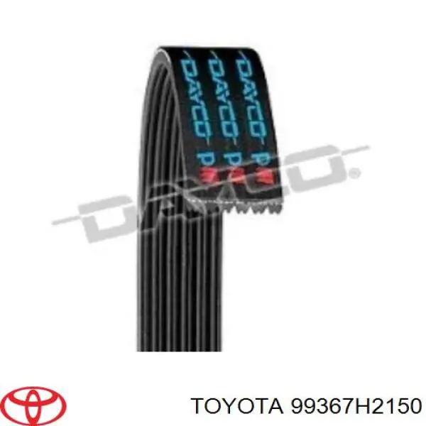 Correa de transmisión trapezoidal Toyota 99367H2150 precio, desde 12,62 EUR