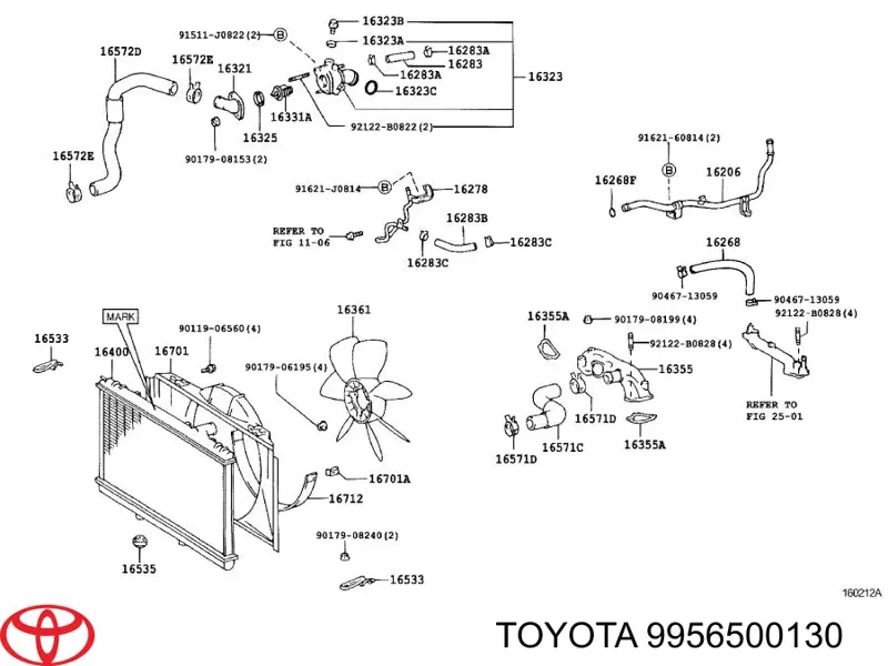  Toyota 9956500130 precio, desde 13,27 EUR