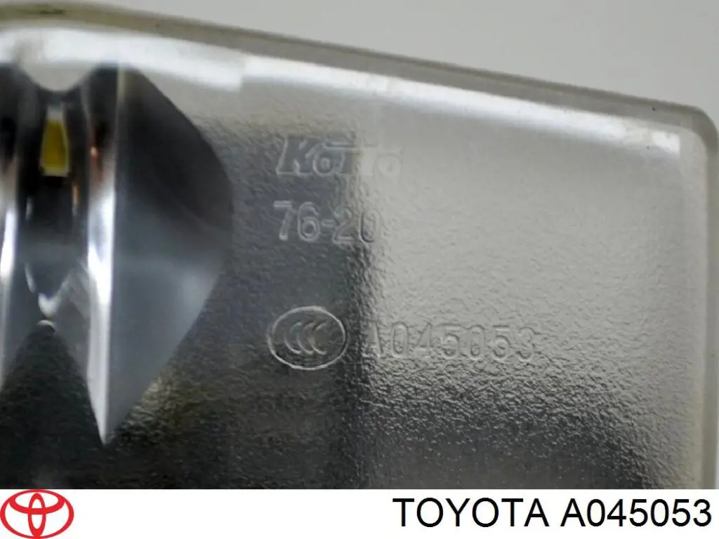 A045053 Toyota Luz de matricula