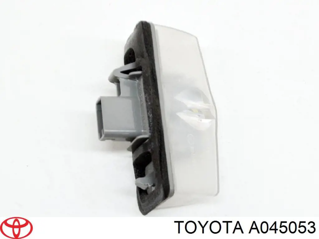 Luz matricula A045053 Toyota