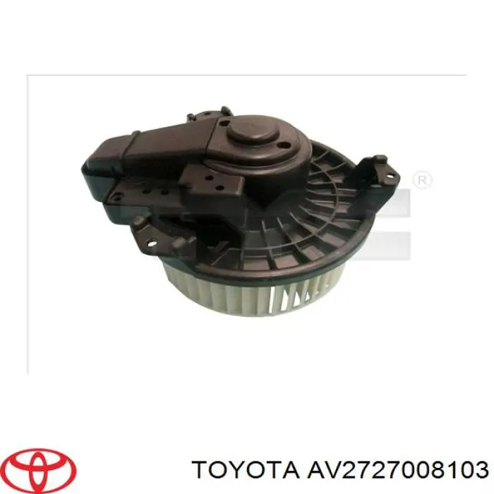 AV2727008103 Toyota motor eléctrico, ventilador habitáculo