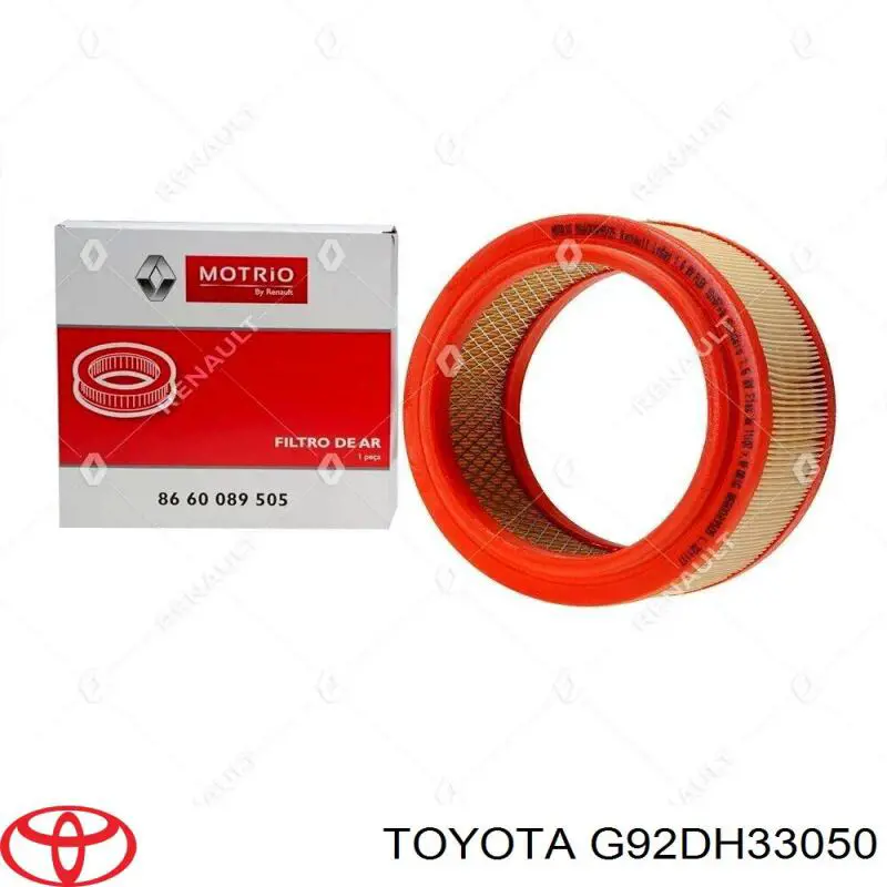 Filtro de habitáculo G92DH33050 Toyota