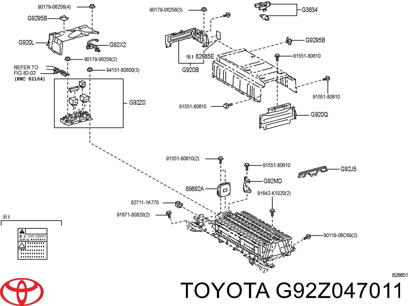 G92Z147020 Toyota