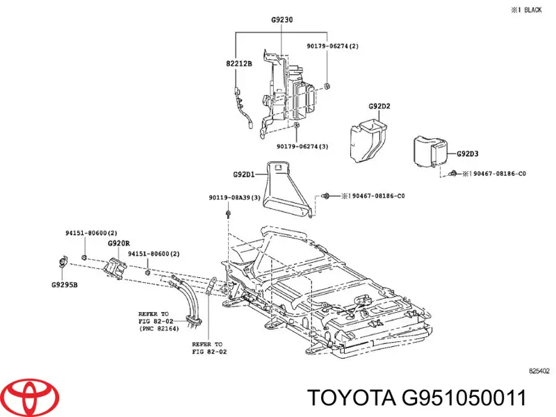 G951050011 Toyota Batería Start-Stop