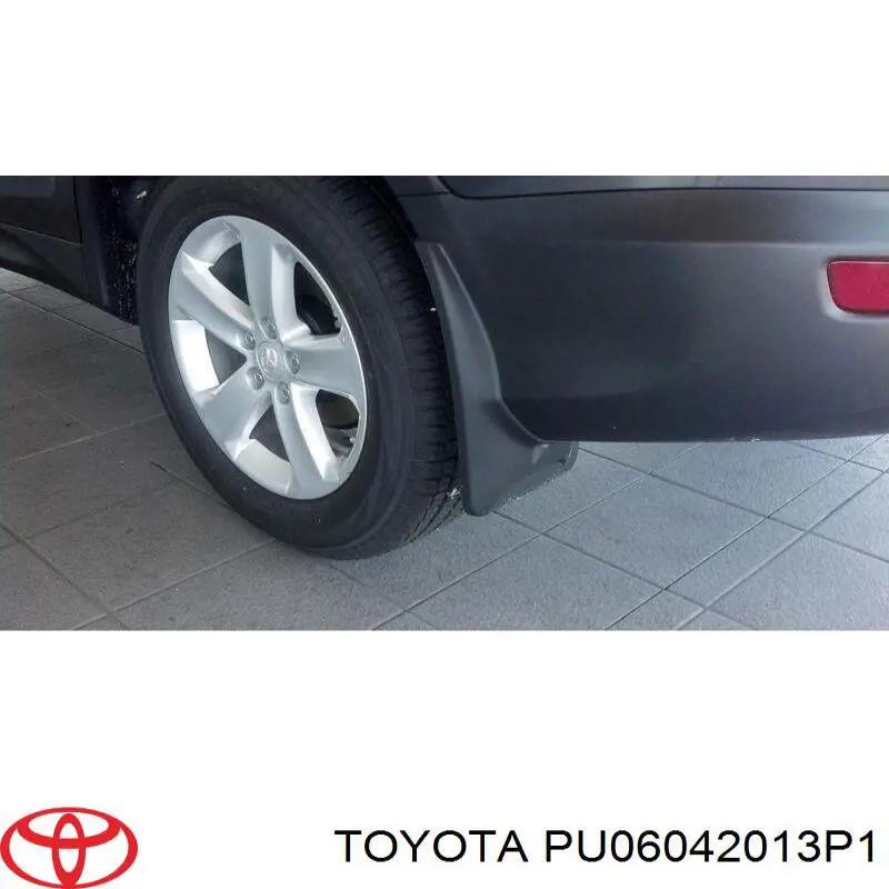Juego de guardabarros delanteros y traseros PU06042013P1 Toyota