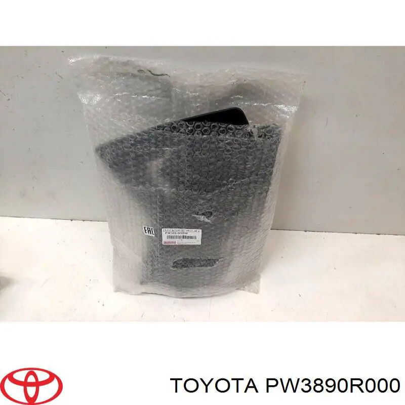 PW3890R000 Toyota juego de faldillas guardabarro delanteras + traseras