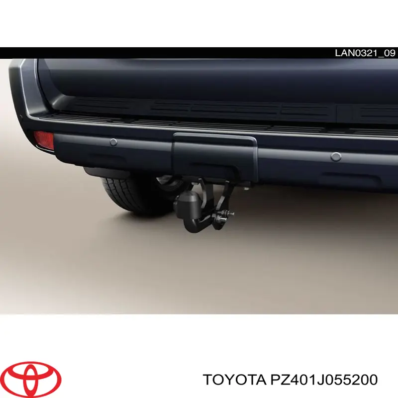 Enganche de remolque Toyota PZ401J055200 precio, desde 200,67 EUR