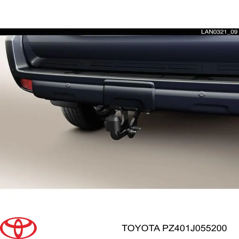 Comprar PZ401J055200 Toyota Enganche de remolque